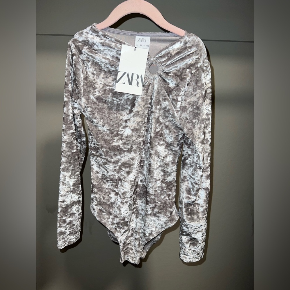 Zara girls bodysuit